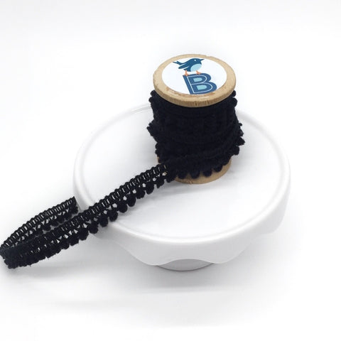 Pom Pom Mini in Black