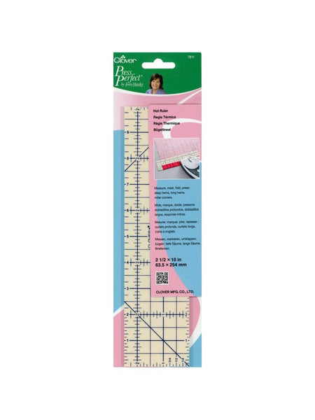 Press Perfect Hot Ruler by Joan Hawley for Clover