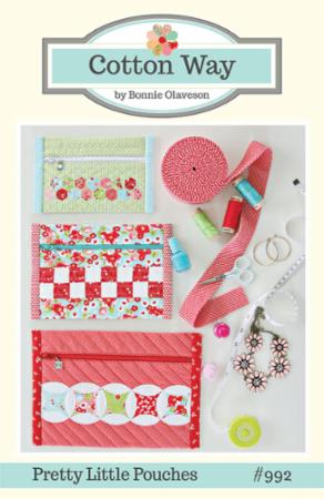 Pretty Little Pouches by Bonnie Olaveson for Cotton Way