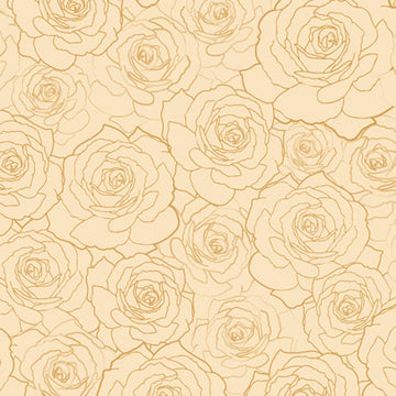 Priory Square Steeping Awakening Metallic by Art Gallery Fabrics