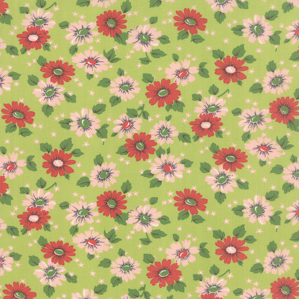 Purebred Feedsack in Pasture Green by Erin Michael for Moda Fabrics