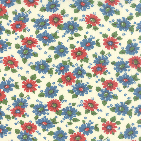 Purebred Feedsack in White by Erin Michael for Moda Fabrics