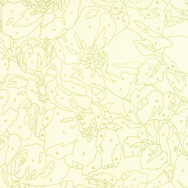 Purebred Preakness in Pasture Green by Erin Michael for Moda Fabrics