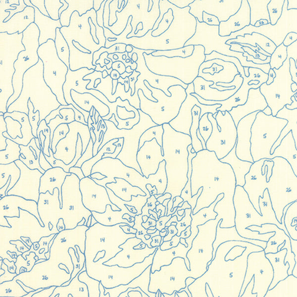 Purebred Preakness in Sky Blue by Erin Michael for Moda Fabrics