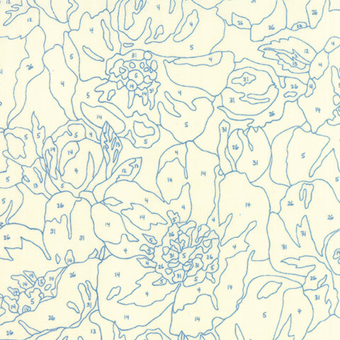 Purebred Preakness in Sky Blue by Erin Michael for Moda Fabrics