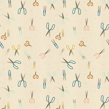 Paper Cuts Snip Snip in Natural by Rashida Coleman-Hale R1963-001