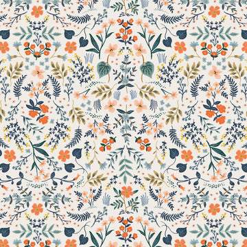 Wildwood Metallic in White by Rifle Paper Co RP105-WH3M
