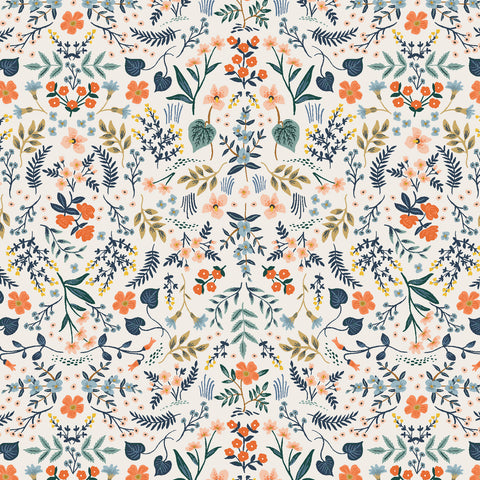 Wildwood Metallic in White by Rifle Paper Co RP105-WH3M