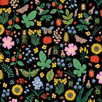 Curio Curio in Black Metallic by Rifle Paper Co RP1106-BK3M