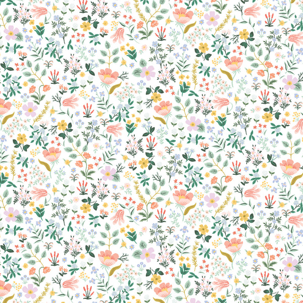 Curio Bramble Fields in White by Rifle Paper Co RP1108-WH1