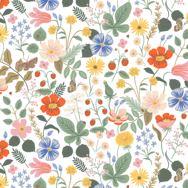 Strawberry Fields Strawberry Fields in Ivory by Rifle Paper Co. RP400-IV4