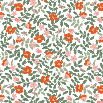 Strawberry Fields Primrose in Ivory by Rifle Paper Co. RP402-IV2