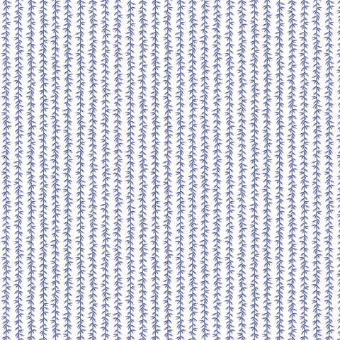 Strawberry Fields Laurel Stripe in Periwinkle by Rifle Paper Co. RP405-PE4
