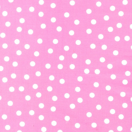 Remix Dots on pink by Ann Kelle