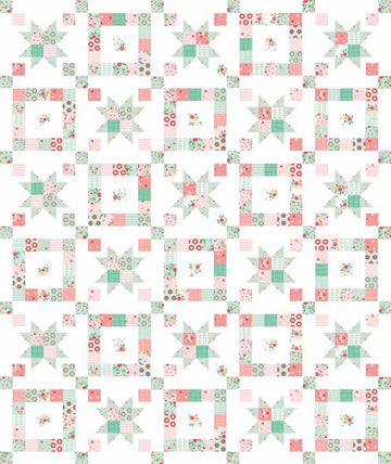 Windows to the Garden Quilt Kit