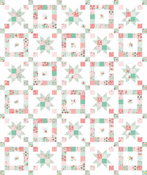 Windows to the Garden Quilt Kit