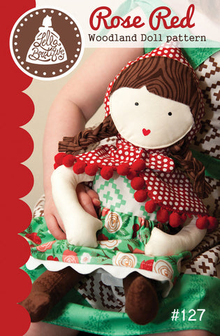 Rose Red Woodland Doll Pattern by Lella Boutique