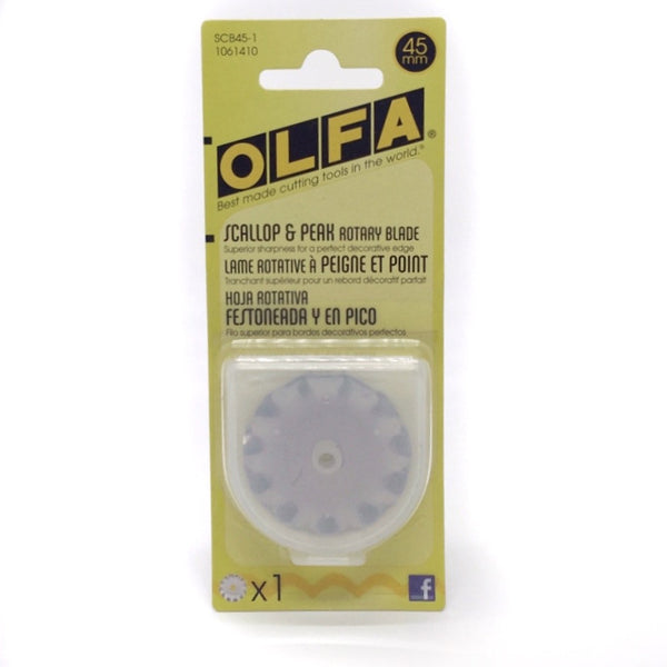 Rotary Scallop and Peak 45 mm Blade