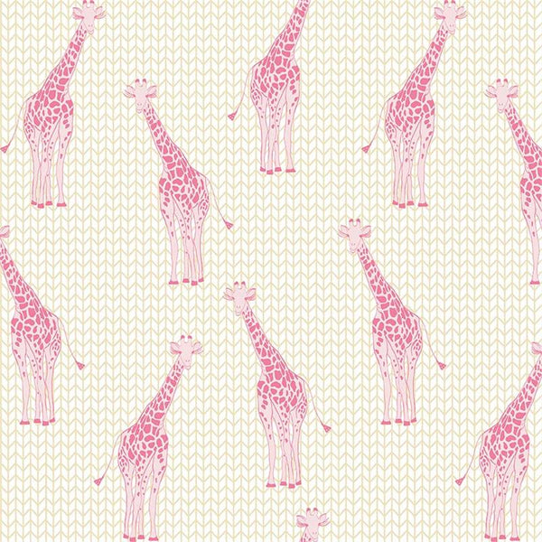 Safari Party Giraffe in Gold with Sparkle by Melissa Mortenson for Riley Blake Designs