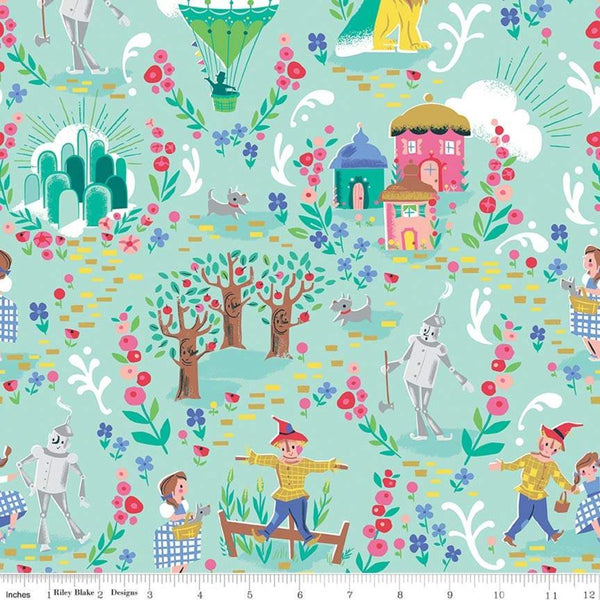 Dorthy's Journey Main Sparkle Mint