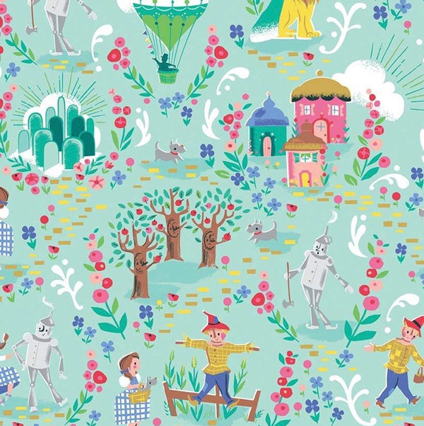 Dorthy's Journey Main Sparkle Mint