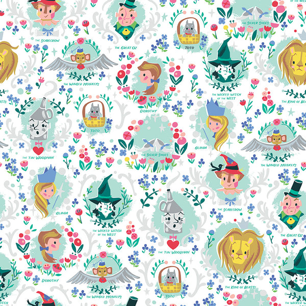 Dorthy's Journey Vignette White Sparkle