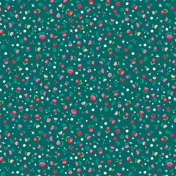 Dorthy's Journey Poppy Emerald Sparkle