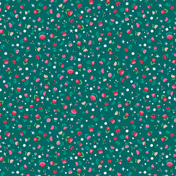 Dorthy's Journey Poppy Emerald Sparkle