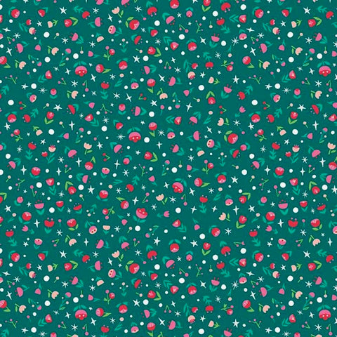 Dorthy's Journey Poppy Emerald Sparkle