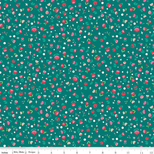 Dorthy's Journey Poppy Emerald Sparkle