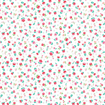 Dorthy's Journey Poppy White Sparkle