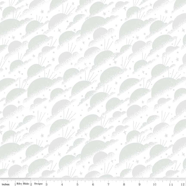 Dorthy's Journey Sky White Sparkle