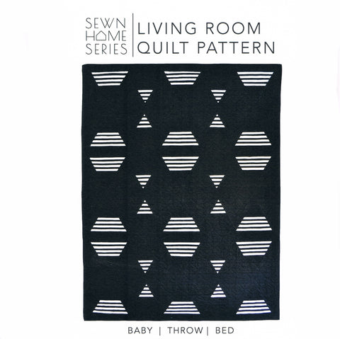 Living Room quilt pattern by Amy Schelle
