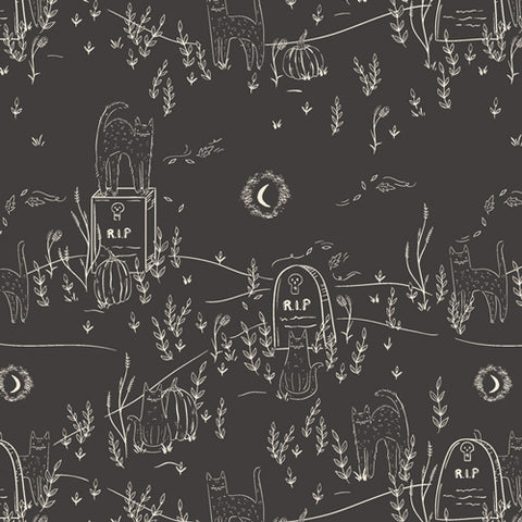 Spooky ’n Sweet Purranormal Activity in Noir by AGF Studio SNS-13009