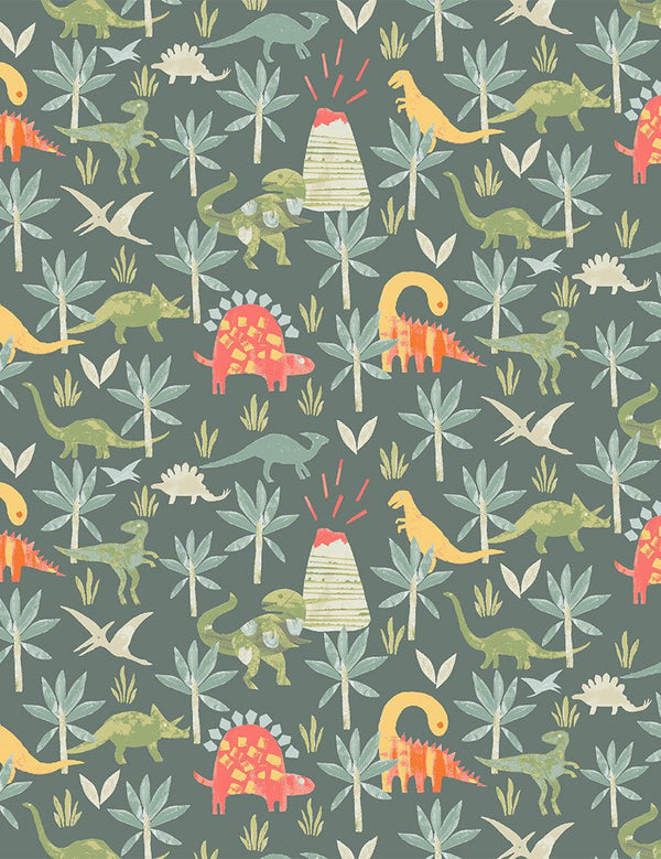 You Rock Jurassic Forest in Pine by Dear Stella
