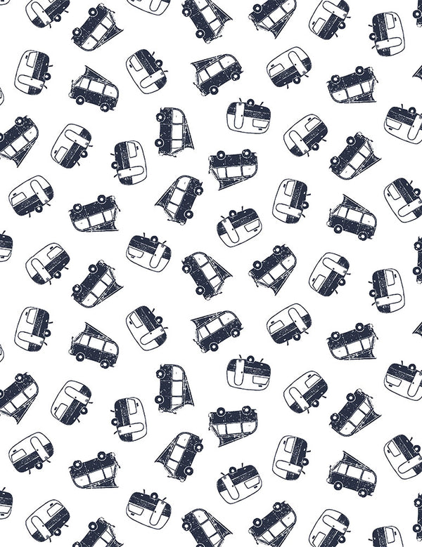 Chop It Like It's Hot Campers in White by Dear Stella