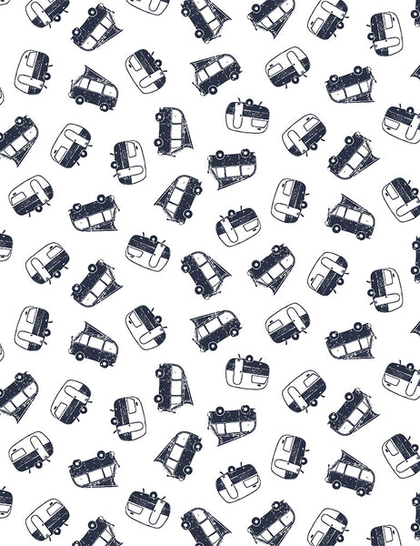 Chop It Like It's Hot Campers in White by Dear Stella