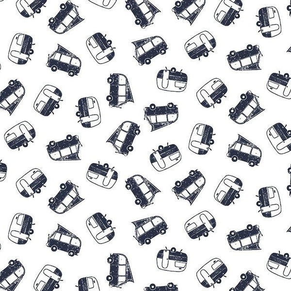 Chop It Like It's Hot Campers in White by Dear Stella STELLA-1627