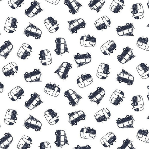 Chop It Like It's Hot Campers in White by Dear Stella STELLA-1627