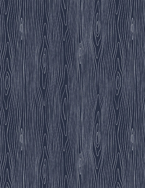 Chop It Like It's Hot Wood Grain in Midnight by Dear Stella