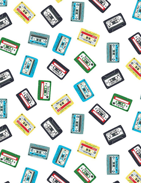 Pour Some Sugar On Me Cassette Tape Mix in White by Dear Stella