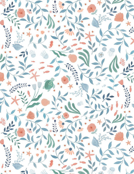 Shell We Dance Go With the Flow in White by Dear Stella