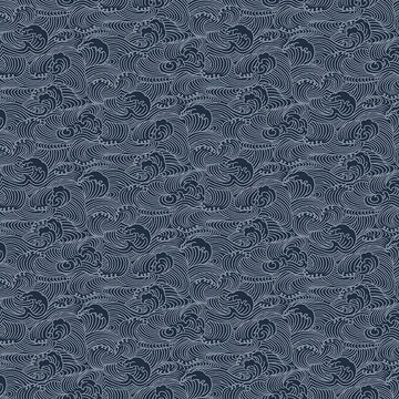 Salty Making Waves in Sapphire by Dear Stella STELLA-D2325