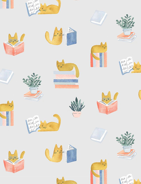 Creative Cats Cat Library in Mutli by Clara Jean