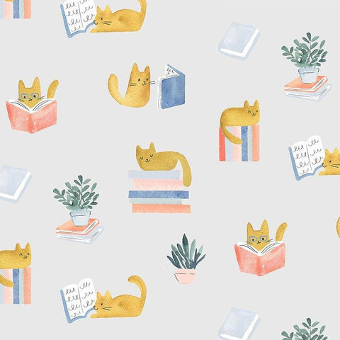 Creative Cats Cat Library in Mutli by Clara Jean STELLA-DCJ1687