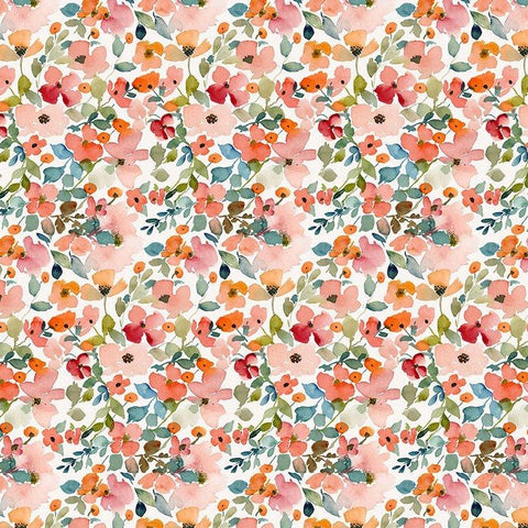 Creative Cats Floral Haze in Multi by Clara Jean STELLA-DCJ1690-MULTI