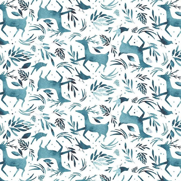 Baby It's Cold Outside Reindeer in Multi by Clara Jean STELLA-DCJ1828