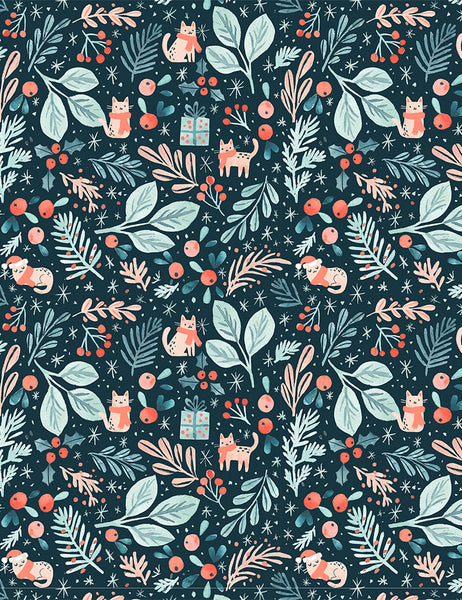 Baby It's Cold Outside Winter Wonderland in Multi by Clara Jean