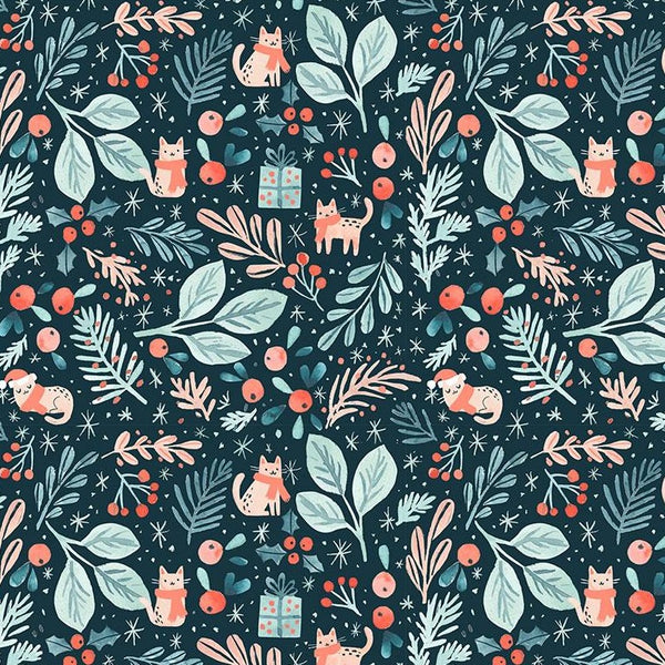 Baby It's Cold Outside Winter Wonderland in Multi by Clara Jean STELLA-DCJ1832