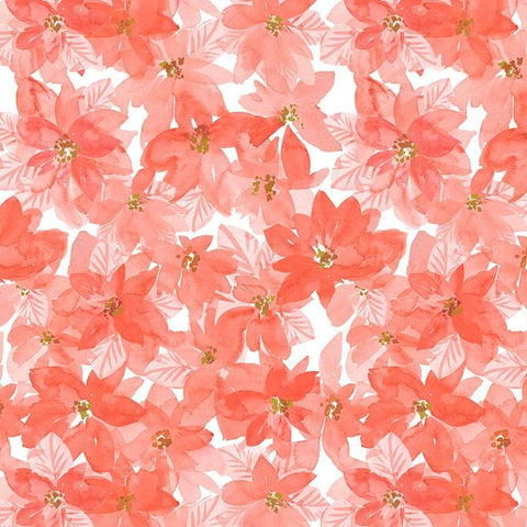 Baby It's Cold Outside Poinsetta in Multi by Clara Jean STELLA-DCJ1833